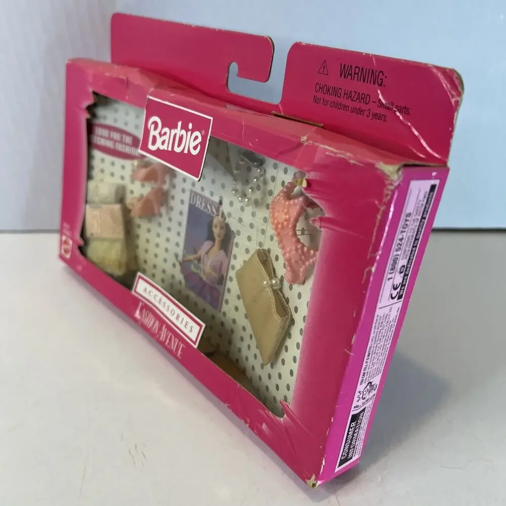 Mattel Barbie 1998 Fashion AVENUE Accessories SET#20963 - NEW IN BOX Shelf-ware
